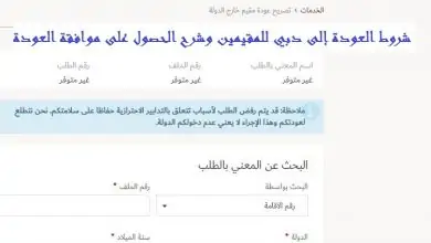 ‏شروط العودة إلى دبي للمقيمين